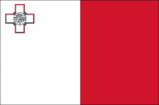 de vlag van Malta