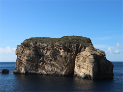 Fungus Rock te Dwejra