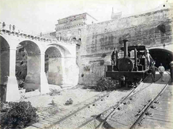 Trein in Valletta