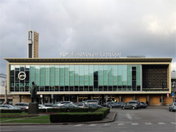 Het NS-station Eindhoven Centraal